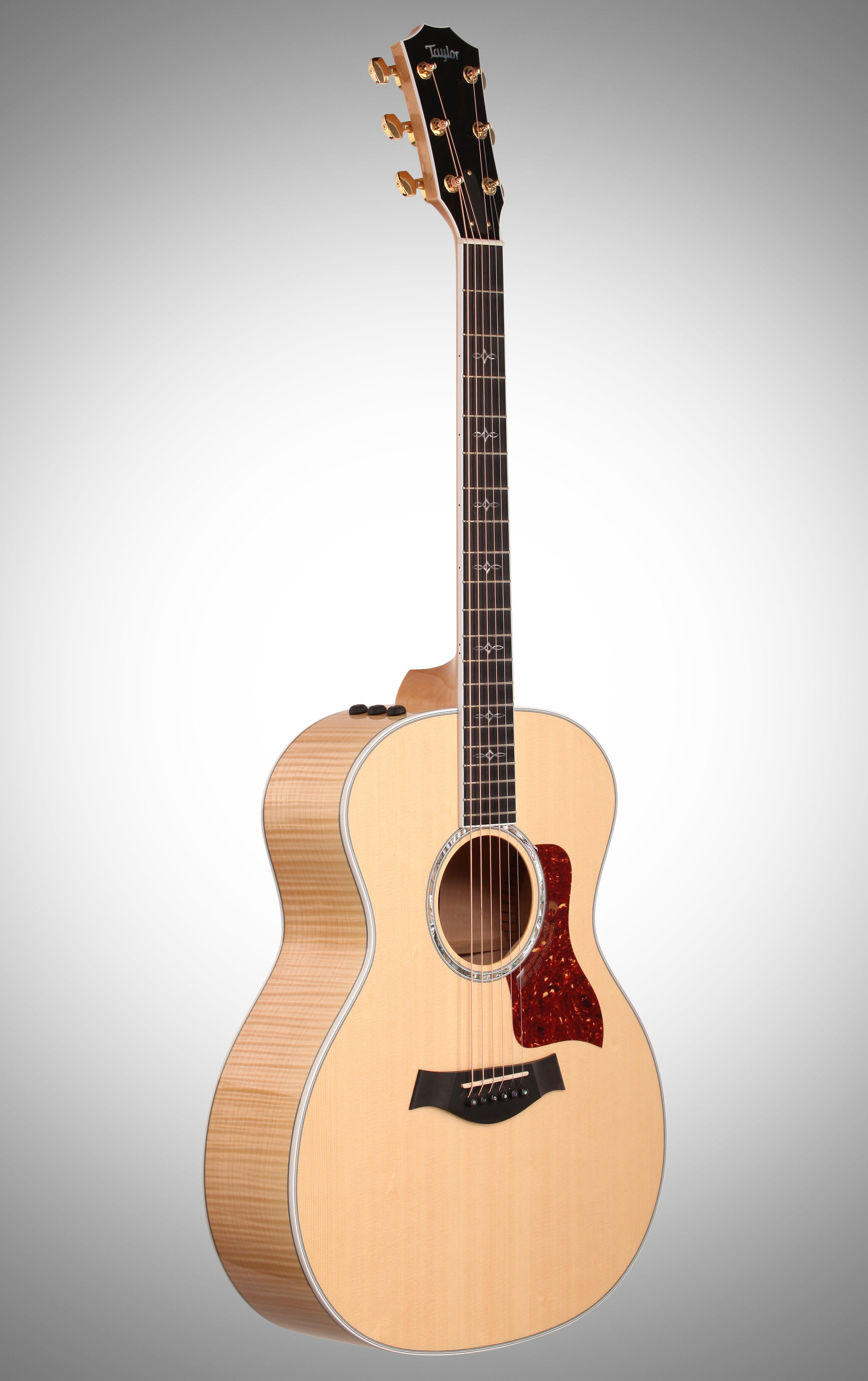 Taylor 614e Grand Auditorium Acoustic-Electric Guitar, New, Body Left 