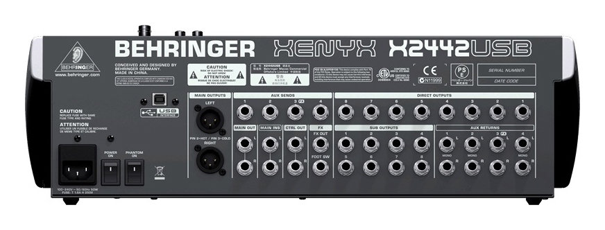 Behringer Xenyx X2442usb    img-1