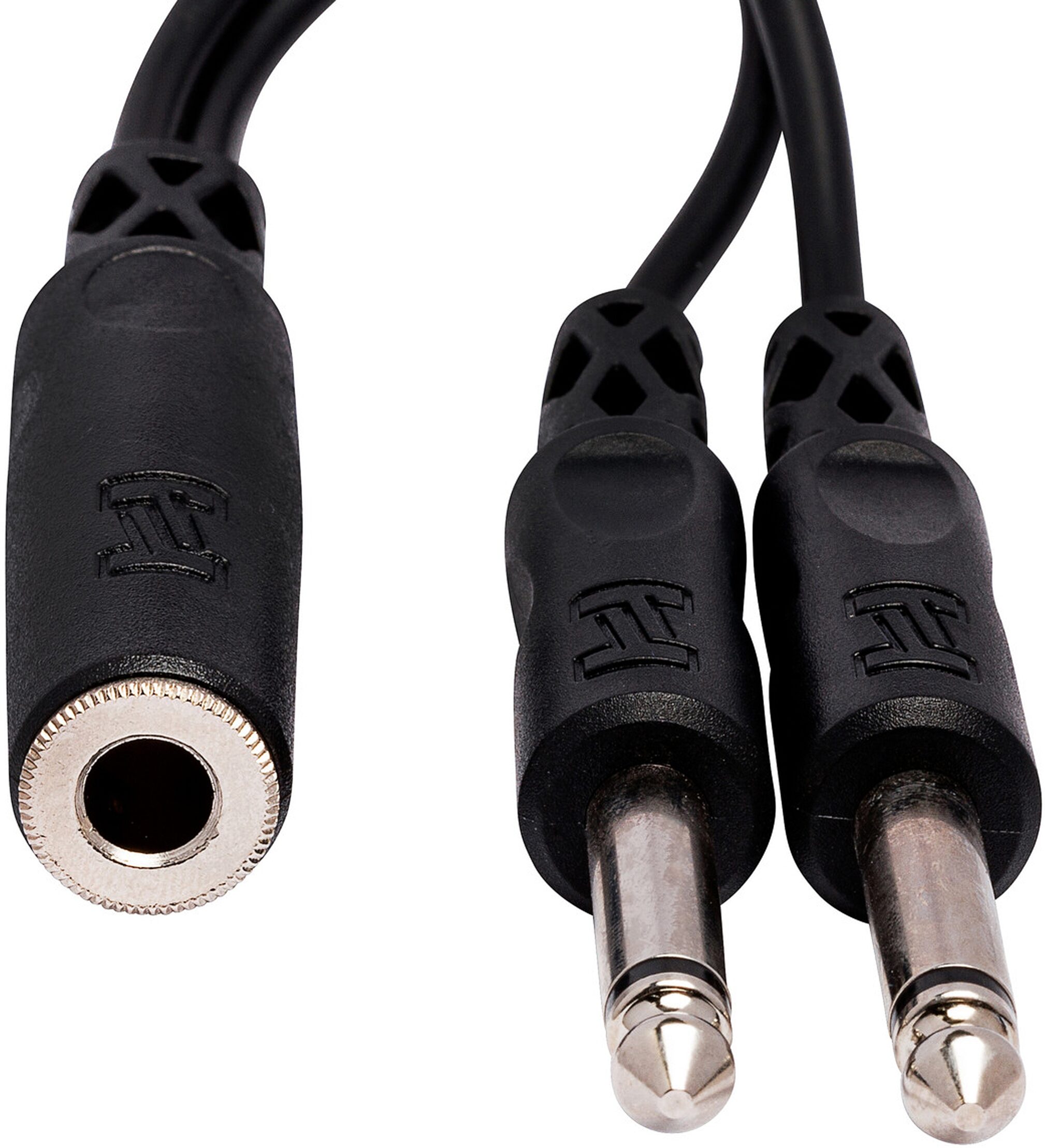 Hosa Ypp Ts Female To Dual Ts Y Adapter Cable