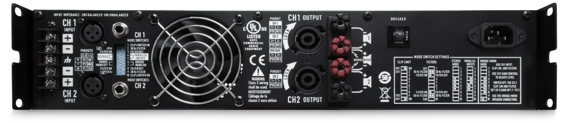 Qsc Rmx A Power Amplifier Zzounds