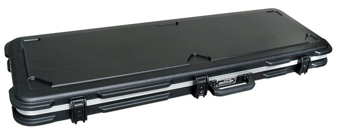 Built to fit most Precision/Jazz bass guitars, the SKB 44 Molded case 