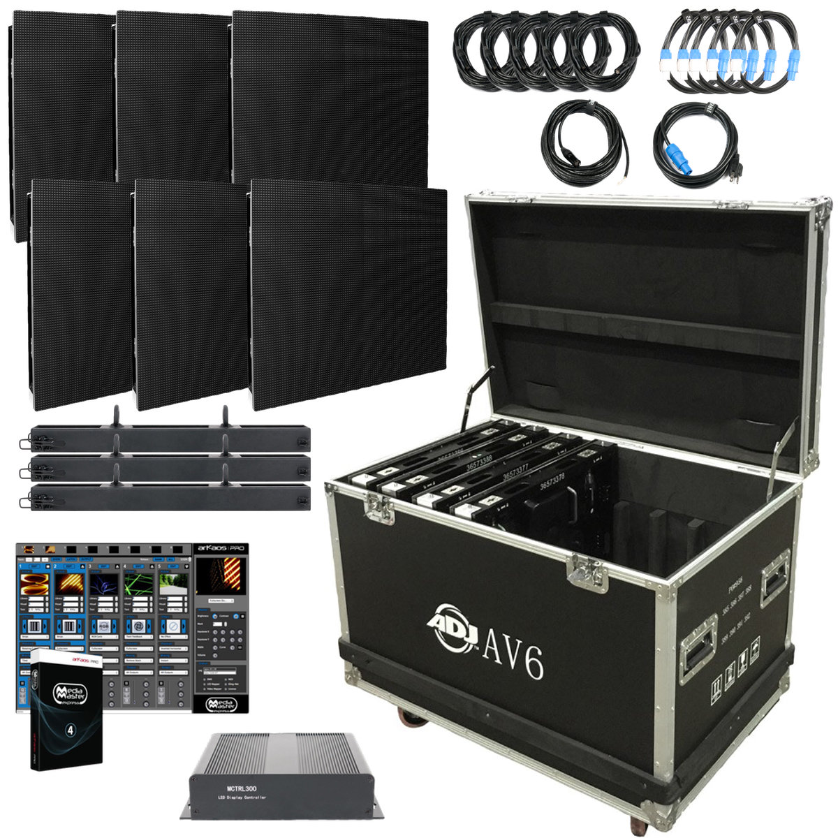 ADJ AV6X 3x2 LED Video Panel System | ZZounds