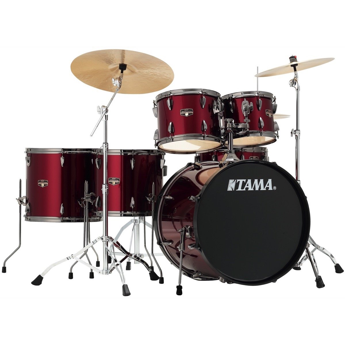 Tama IP62NB Imperialstar Drum Set 6 Piece Vintage Red