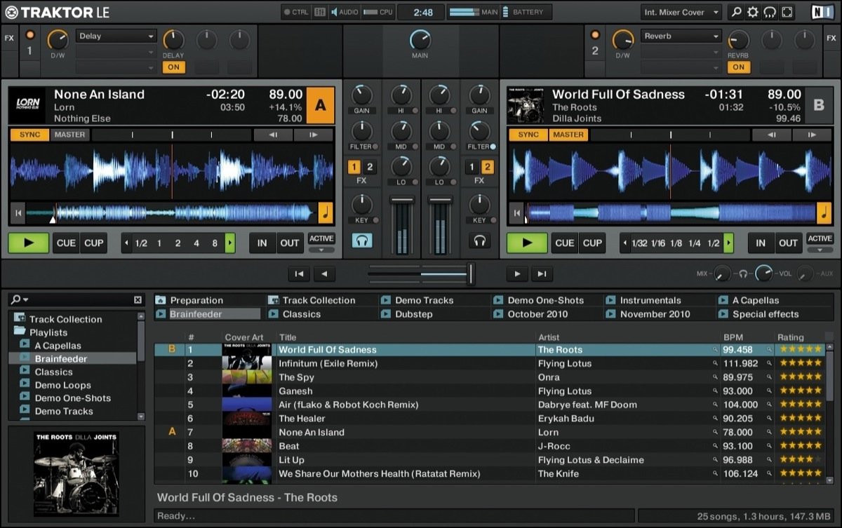 Mixing In Traktor Pro 2