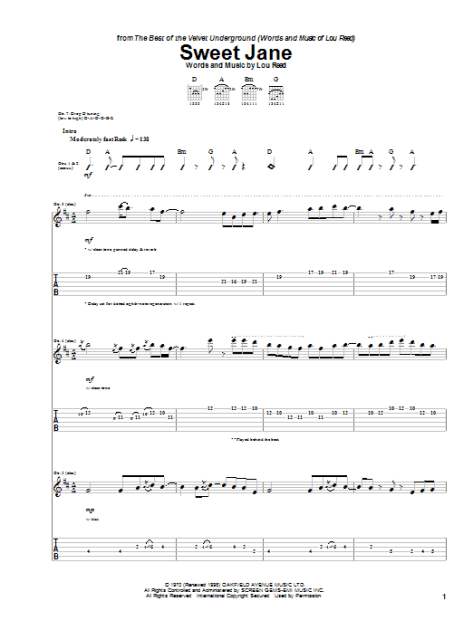 ballad of jane tab ballad of jane tab
