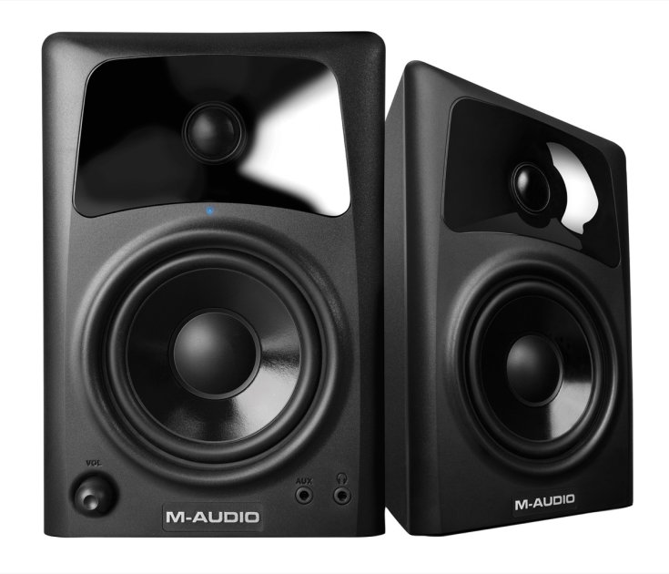 M-Audio AV42 Powered Studio Monitors, New