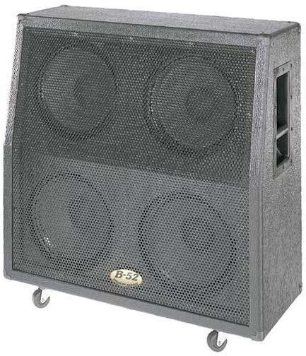 B52 Lg412v Angled Guitar Cabinet 4 X 12 In 400 Watts