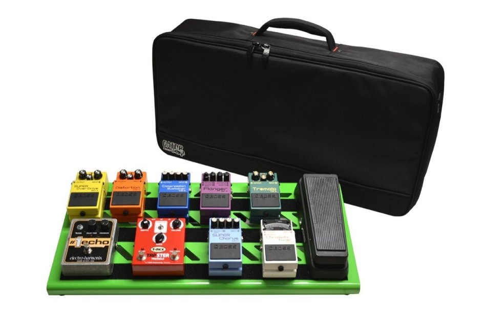 Gator GPB-BAK-1 Aluminum Guitar Pedalboard (with Carry Bag)