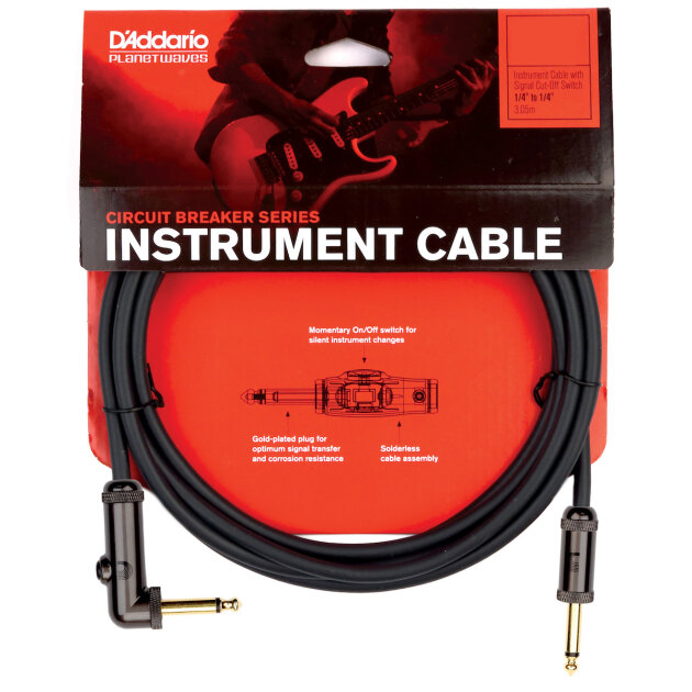 Planet Waves Circuit Breaker Instrument Cable with 1 ... gibson epiphone b guitar wiring diagram 