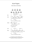 Buck Rogers Guitar Chords Lyrics Zzounds