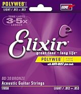 Elixir Polyweb Acoustic Guitar Strings