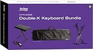On-Stage KPK2088 Double-X Keyboard Stand Bundle