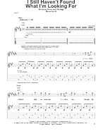 I Still Haven T Found What I M Looking For Guitar Tab Play Along