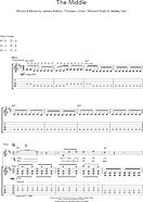 The Middle - Guitar TAB