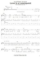 Love Is A Laserquest - Guitar TAB