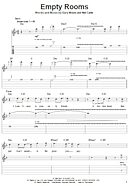 Empty Rooms - Guitar Tab Play-Along