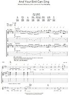 And Your Bird Can Sing - Guitar TAB