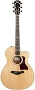 Taylor 214ce Koa Deluxe Grand Auditorium Acoustic-Electric Guitar (with Case)