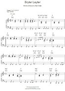 Bryter Layter - Piano/Vocal/Guitar