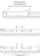 Domino Part 2: The Last Domino - Piano/Vocal/Guitar