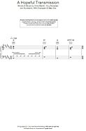 A Hopeful Transmission - Piano/Vocal/Guitar