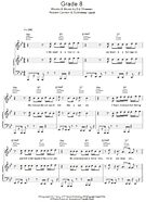 Grade 8 - Piano/Vocal/Guitar