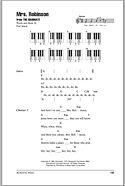 Mrs. Robinson - Piano Chords/Lyrics
