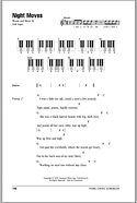 Night Moves - Piano Chords/Lyrics