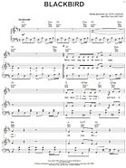 Blackbird - Piano/Vocal/Guitar