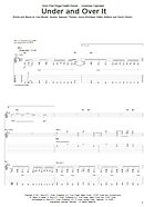 Under And Over It - Guitar TAB