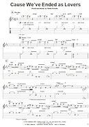 Cause We've Ended As Lovers - Guitar Tab Play-Along