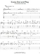 Come Out And Play - Guitar Tab Play-Along