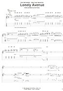 Lonely Avenue - Guitar TAB