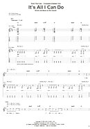 It's All I Can Do - Guitar TAB