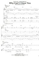 Why Can't I Have You - Guitar TAB