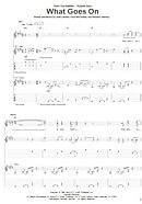 What Goes On - Guitar TAB