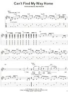 Can't Find My Way Home - Guitar Tab Play-Along