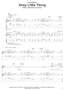 Sexy Little Thing - Guitar TAB