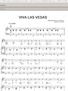 Viva Las Vegas - Piano/Vocal/Guitar