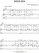 Dead Sea - Piano/Vocal/Guitar