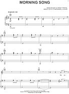 Morning Song - Piano/Vocal/Guitar