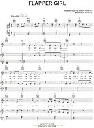 Flapper Girl - Piano/Vocal/Guitar