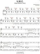 U.M.C. (Upper Middle Class) - Piano/Vocal/Guitar