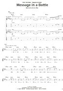 Message In A Bottle - Guitar TAB