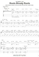 Roots Bloody Roots - Guitar TAB