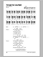 Through The Long Night - Piano Chords/Lyrics