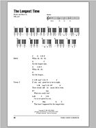 The Longest Time - Piano Chords/Lyrics