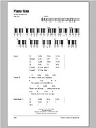 Piano Man - Piano Chords/Lyrics