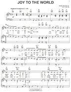 Joy To The World - Piano/Vocal/Guitar