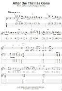 After The Thrill Is Gone - Guitar Tab Play-Along